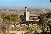Rabat - La necropoli di Chellah, Rovine della moschea. 